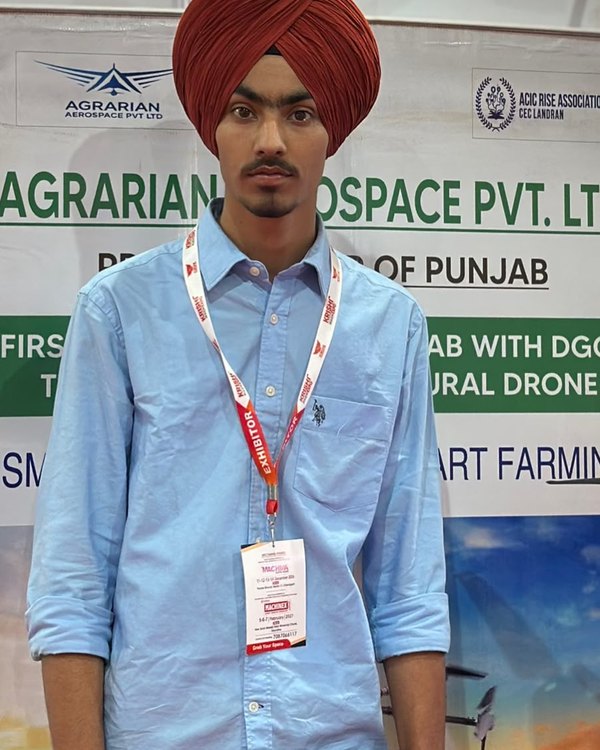 Sukhman Singh, Drone Instructor